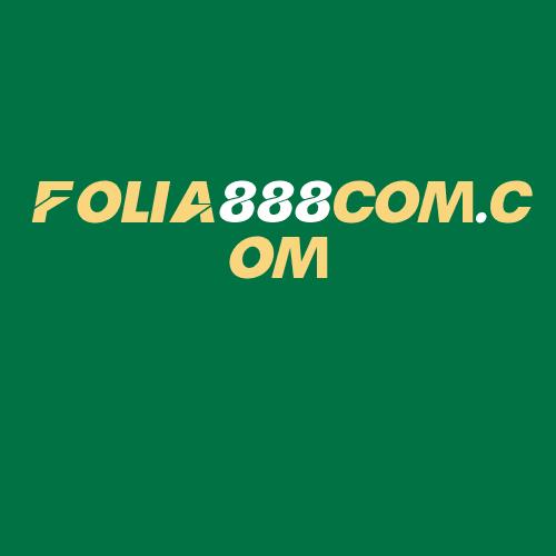 Logo da FOLIA888COM